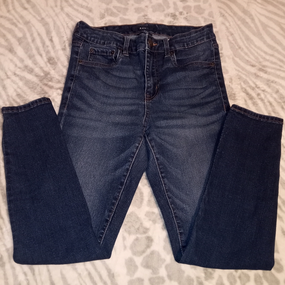 High Waisted Skinny Jeans
